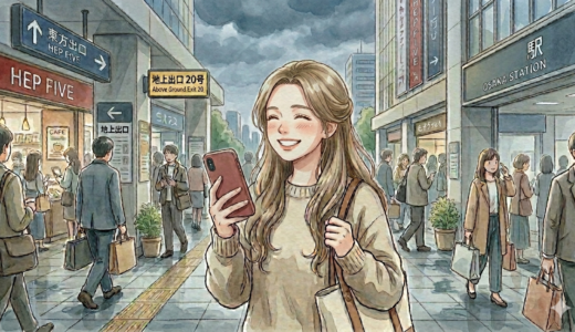 なんばウォーク雨の日ルート発見！