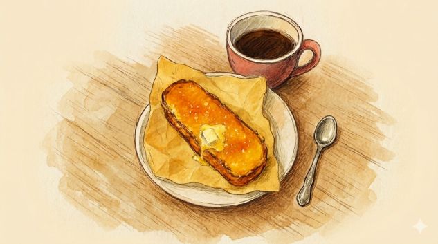 コーヒーと焼き芋ブリュレ