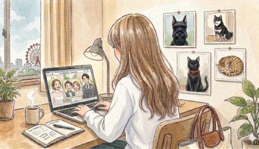 結婚式の写真を見返して｜夫の涙と、写真整理でよみがえる家族の思い出