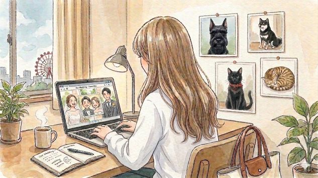 結婚式の写真