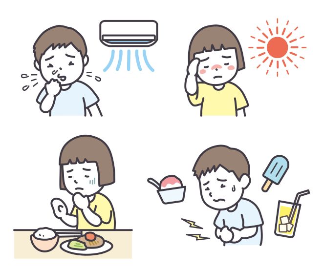 夏の体調不良